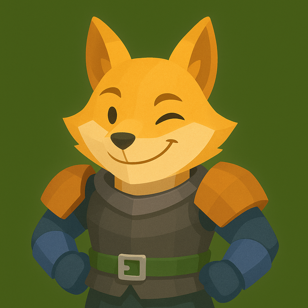 BeginnerGain Fox Mascot